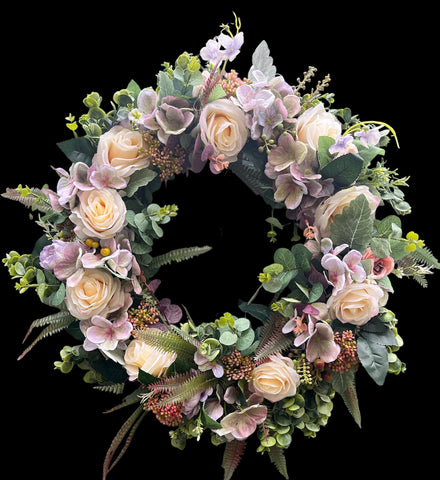 Blooms For All Seasons Wreath- (2)