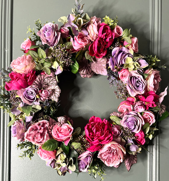 Flower Power Wreath