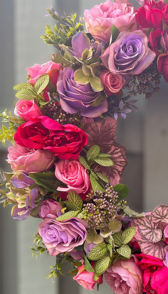 Flower Power Wreath